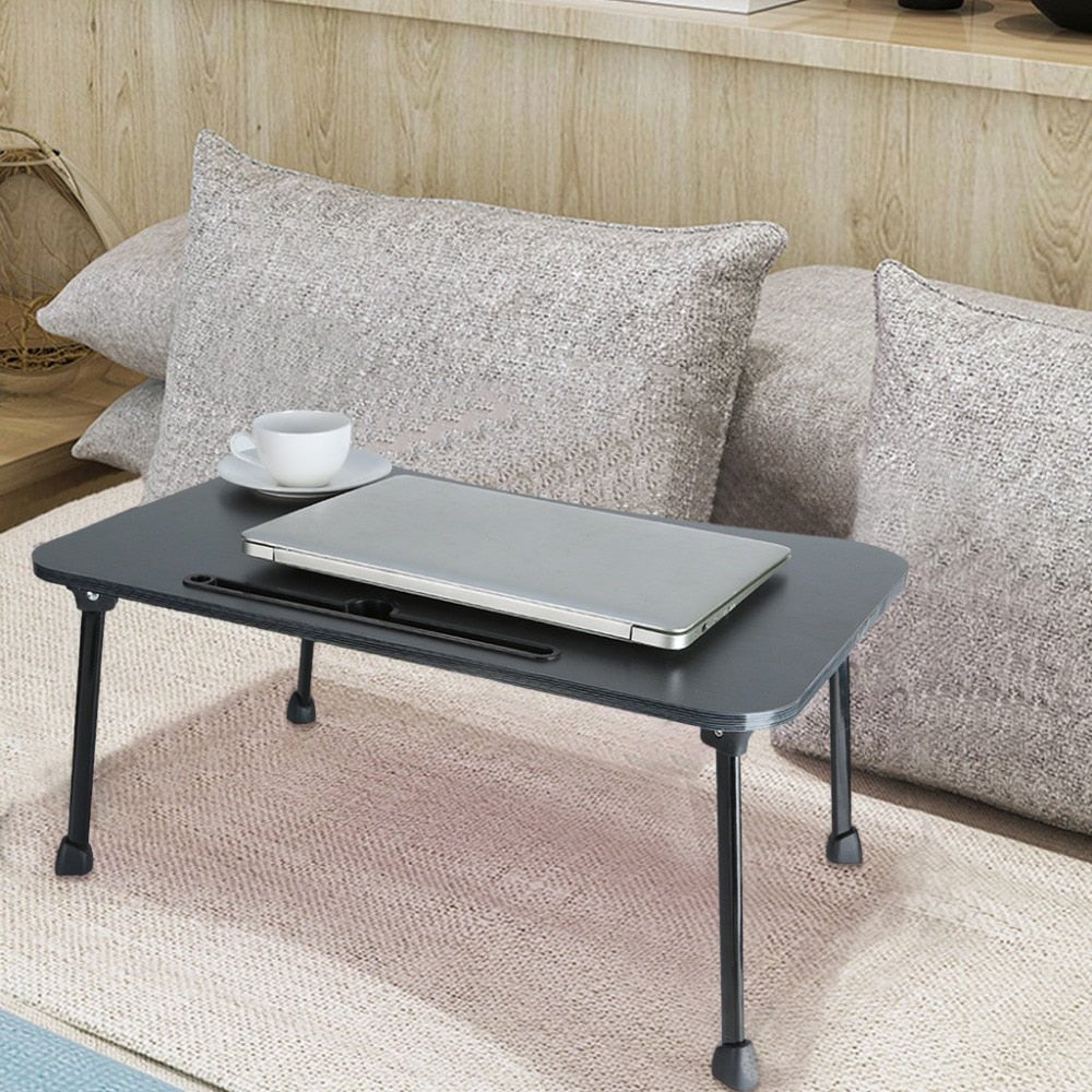 Premium Large Laptop Bed Table Desk Tray Stand image 2