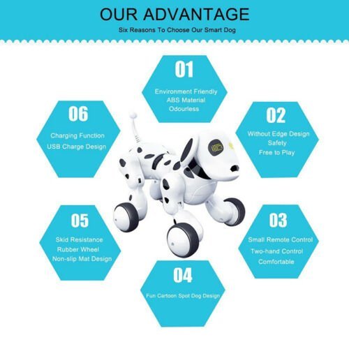 Robot Dog Toy Best Remote Control Puppy Pet For Kids image 4