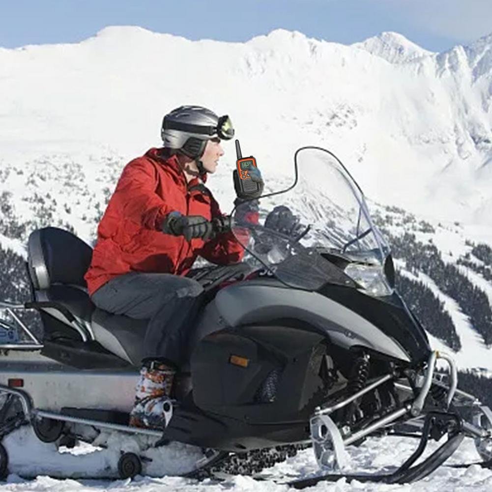 Long Distance Handheld Two Way Walkie Talkie Radio Set image 5