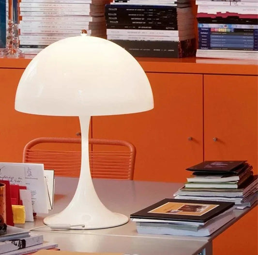 Retro Danish Table Lamp/ Floor Lamp - Iconic Mushroom Design for Modern Spaces image 0