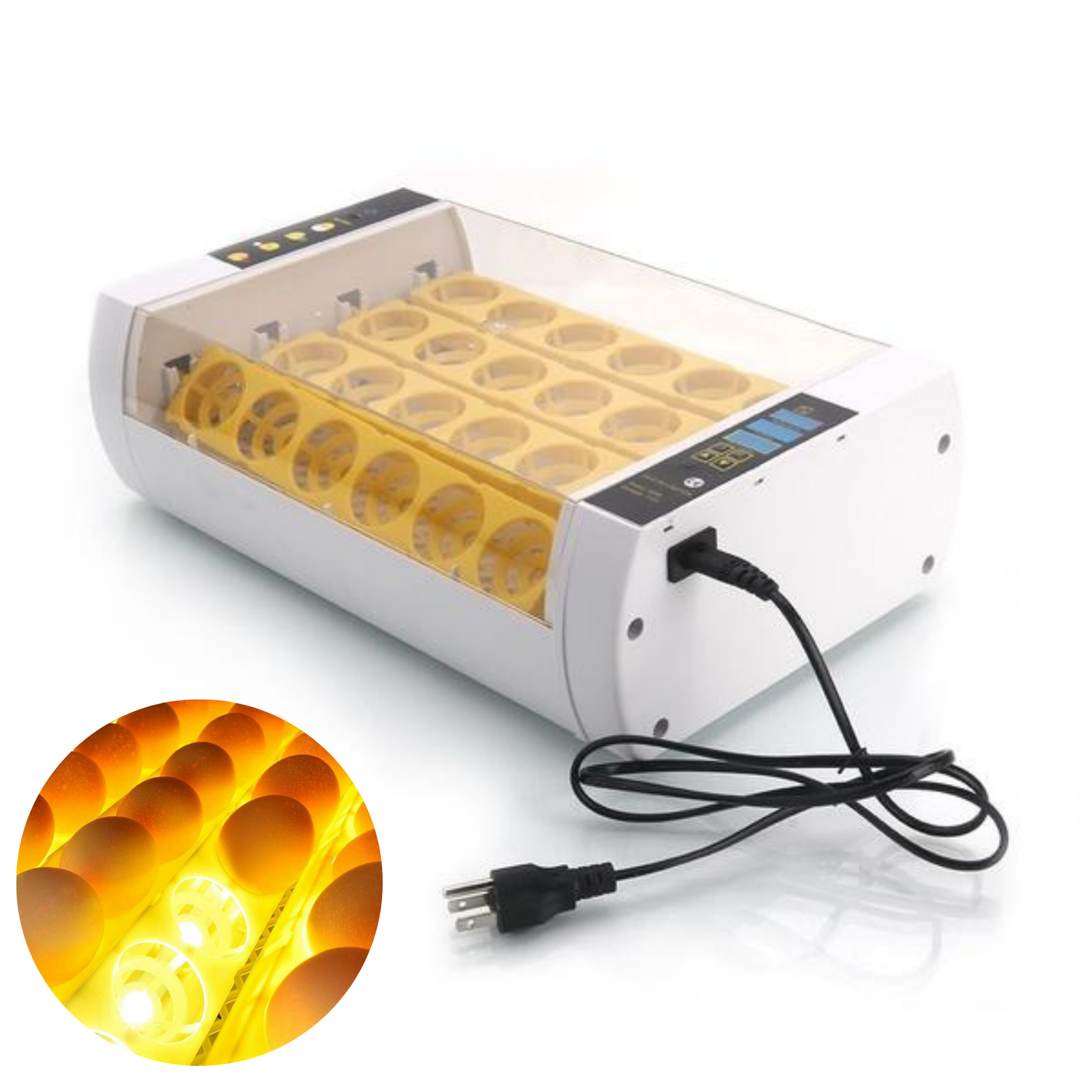 Premium Egg Incubator Automatic Chicken Quail Egg Hatcher 24 Eggs image 0