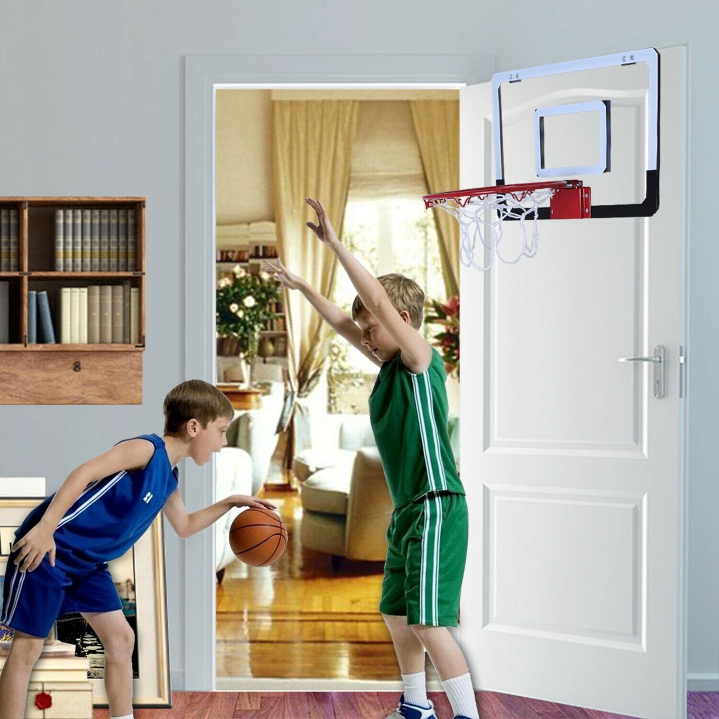 Premium Indoor Basketball Hoop Goal For Door image 2