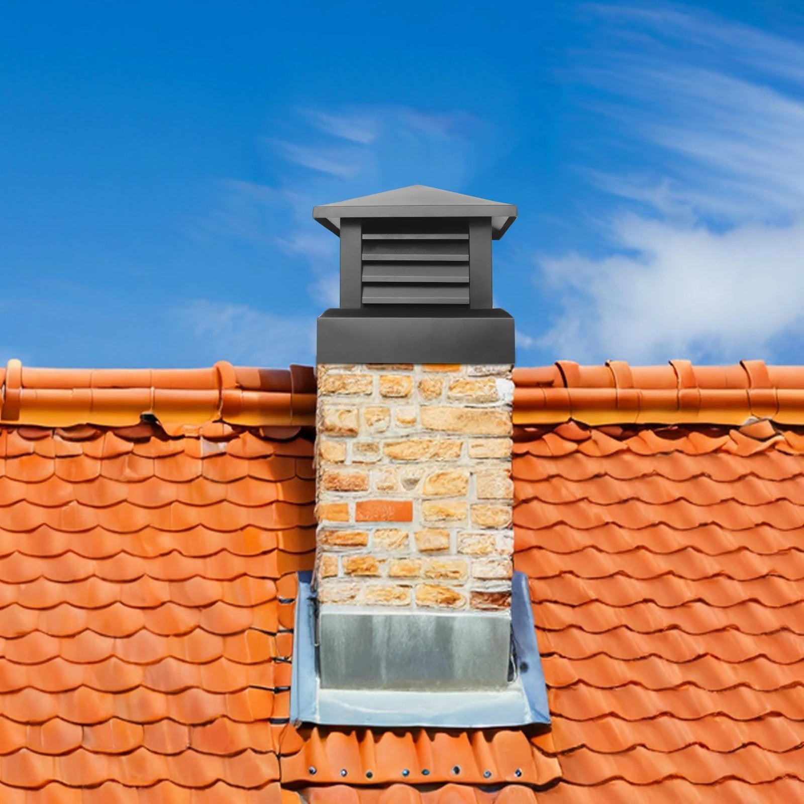 Premium Rainproof Chimney Cap for Fireplace image 7