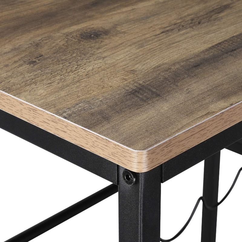 Modern Rolling Black Home Serving Wine Bar Cart image 3