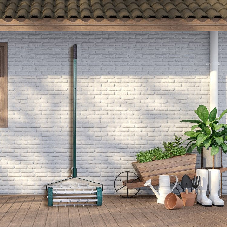 Heavy Duty Manual Lawn Spike Soil Aerator image 1