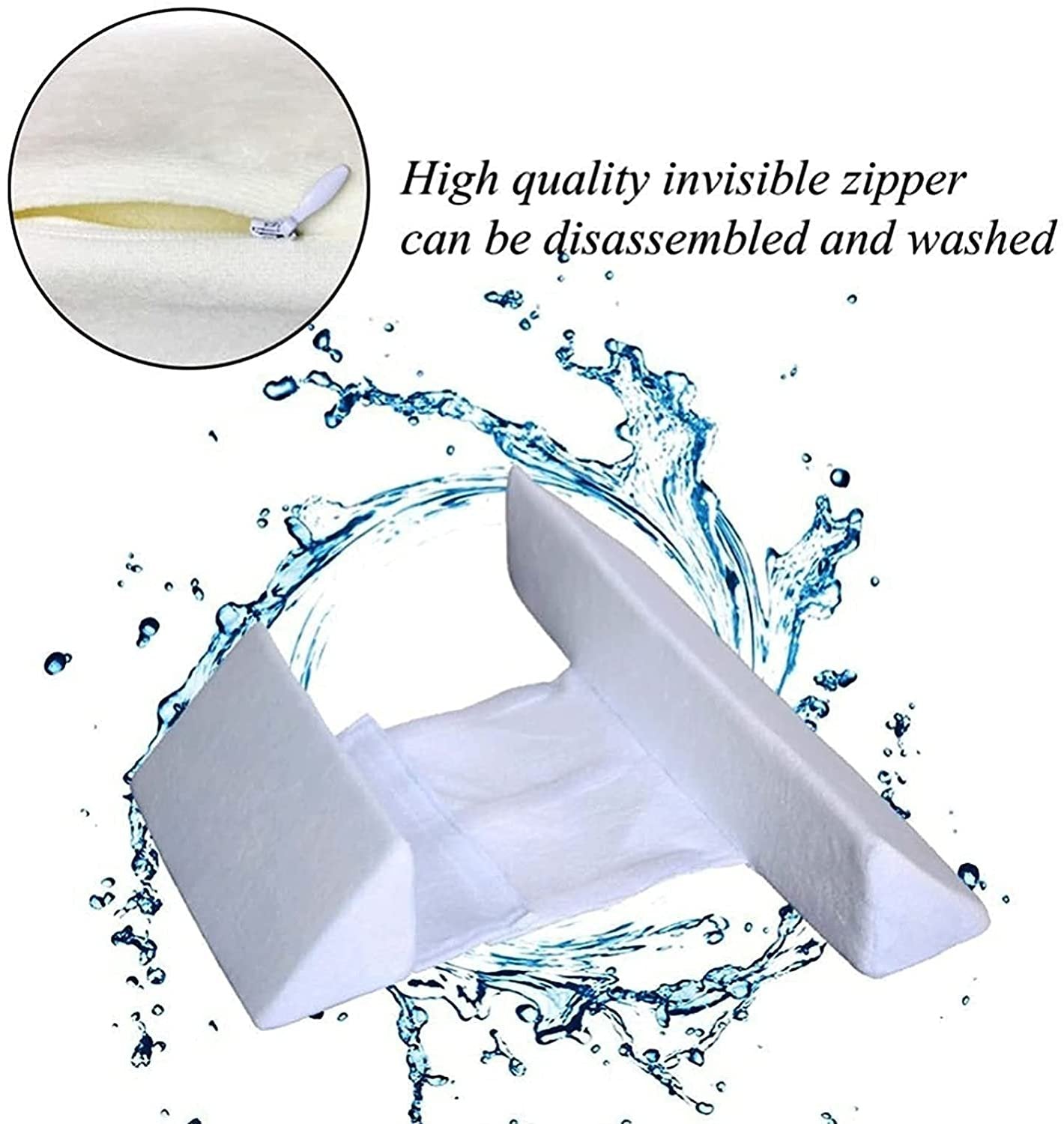 Baby Anti-Roll Side Sleeper Positioner Wedge Pillow image 8