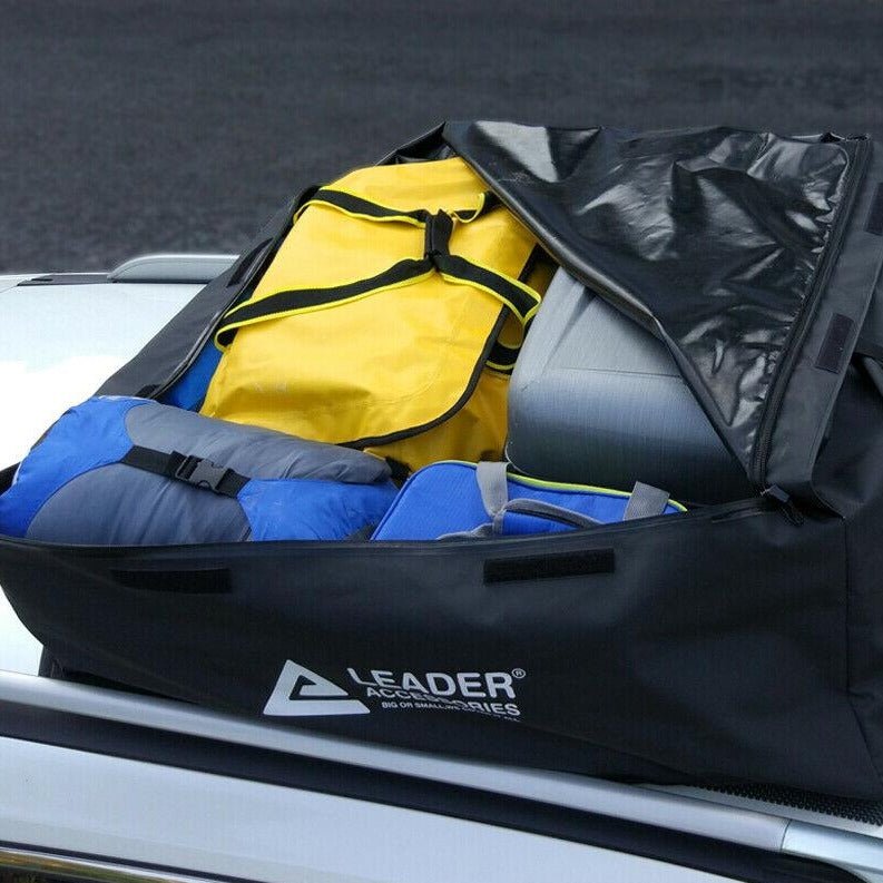 Waterproof Car Rooftop Cargo Luggage Carrier Storage Bag image 1