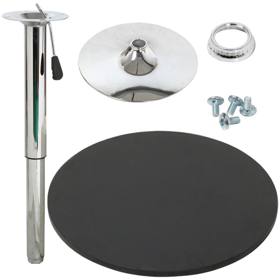 Modern Round High Top Patio Bistro Pub Table image 4