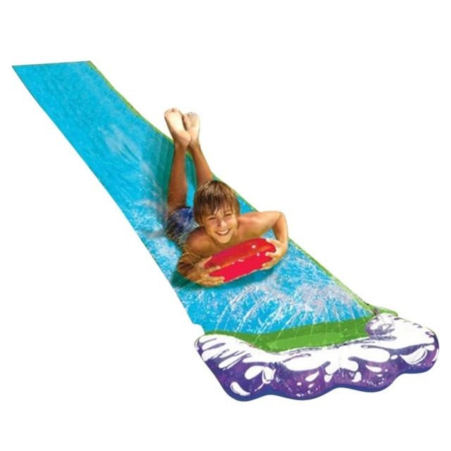 Long Kids Racing Home Water Slide 15' image 4