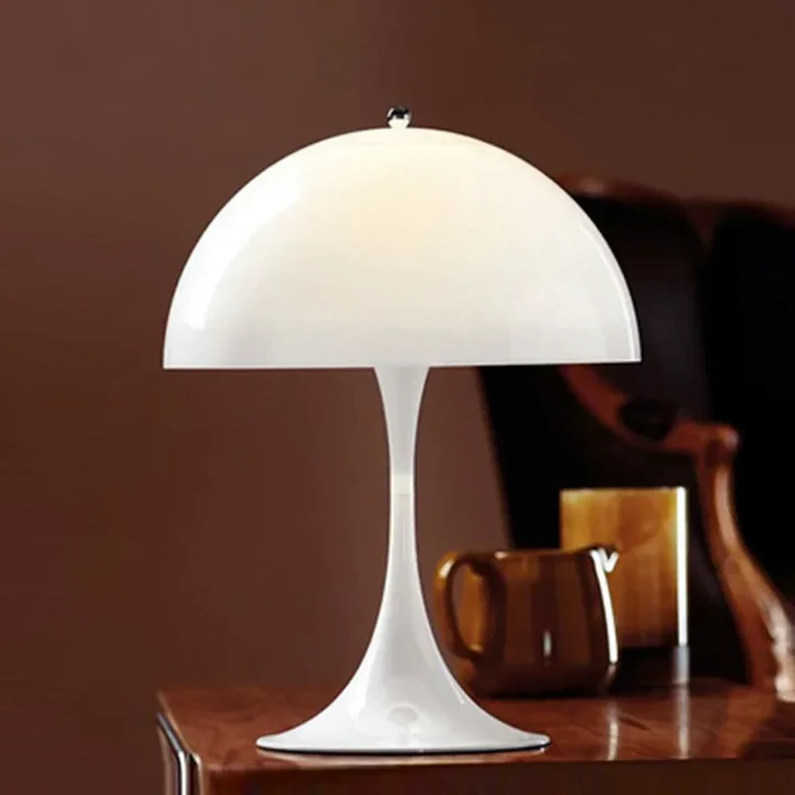 Retro Danish Table Lamp/ Floor Lamp - Iconic Mushroom Design for Modern Spaces image 2