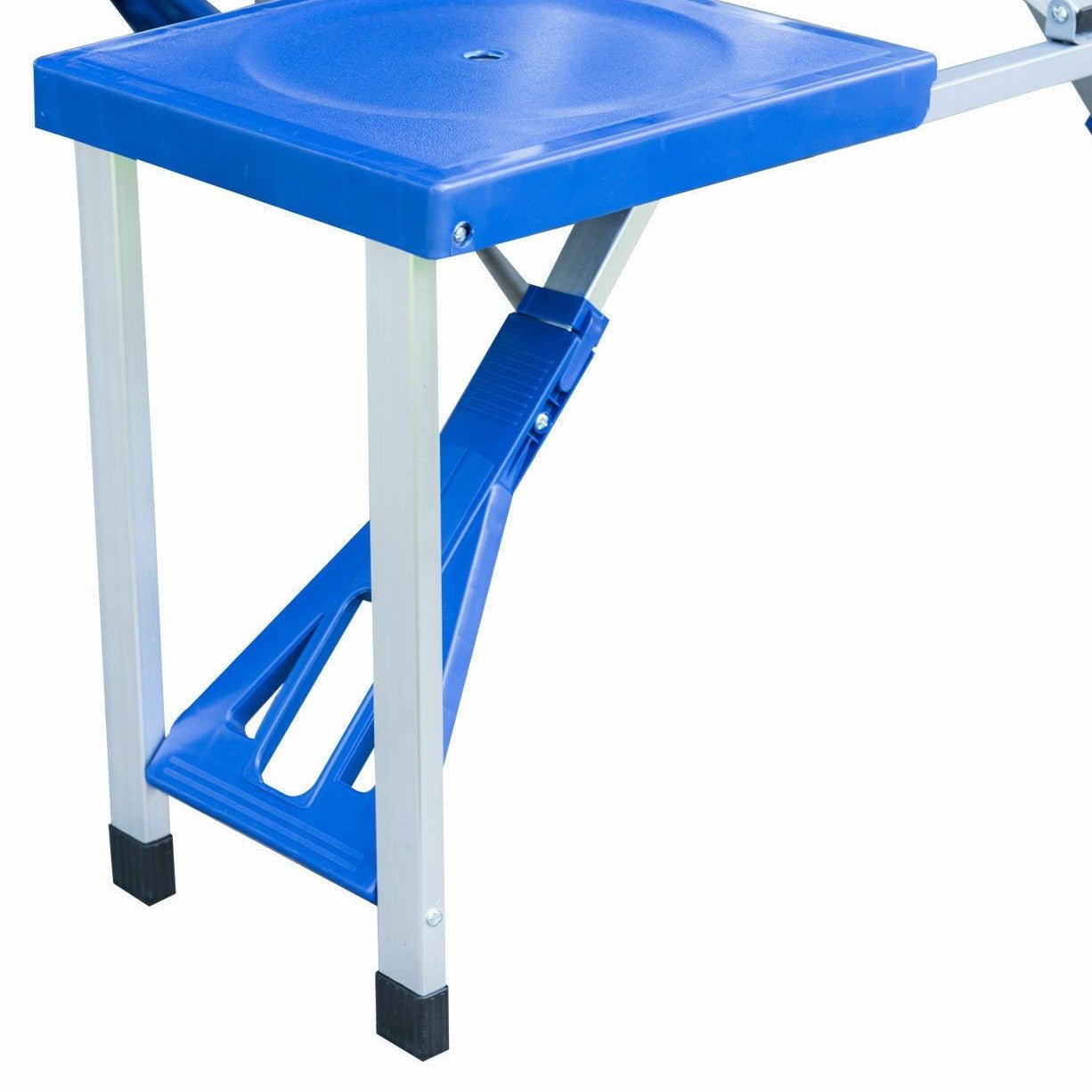 Portable Folding Collapsible Picnic Table And Chairs Bench Set image 3