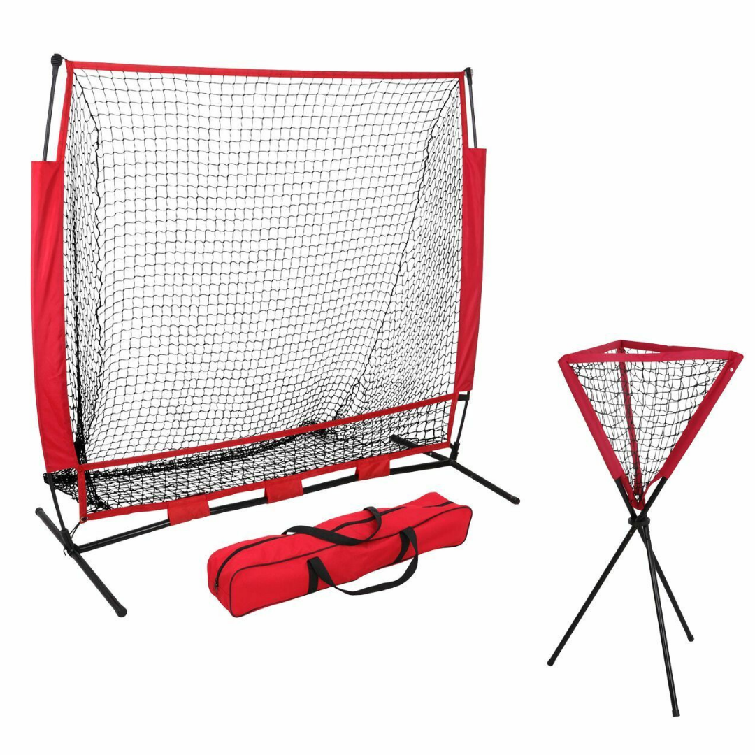 Ultimate Baseball Practice Batting And Pitching Net Set image 0