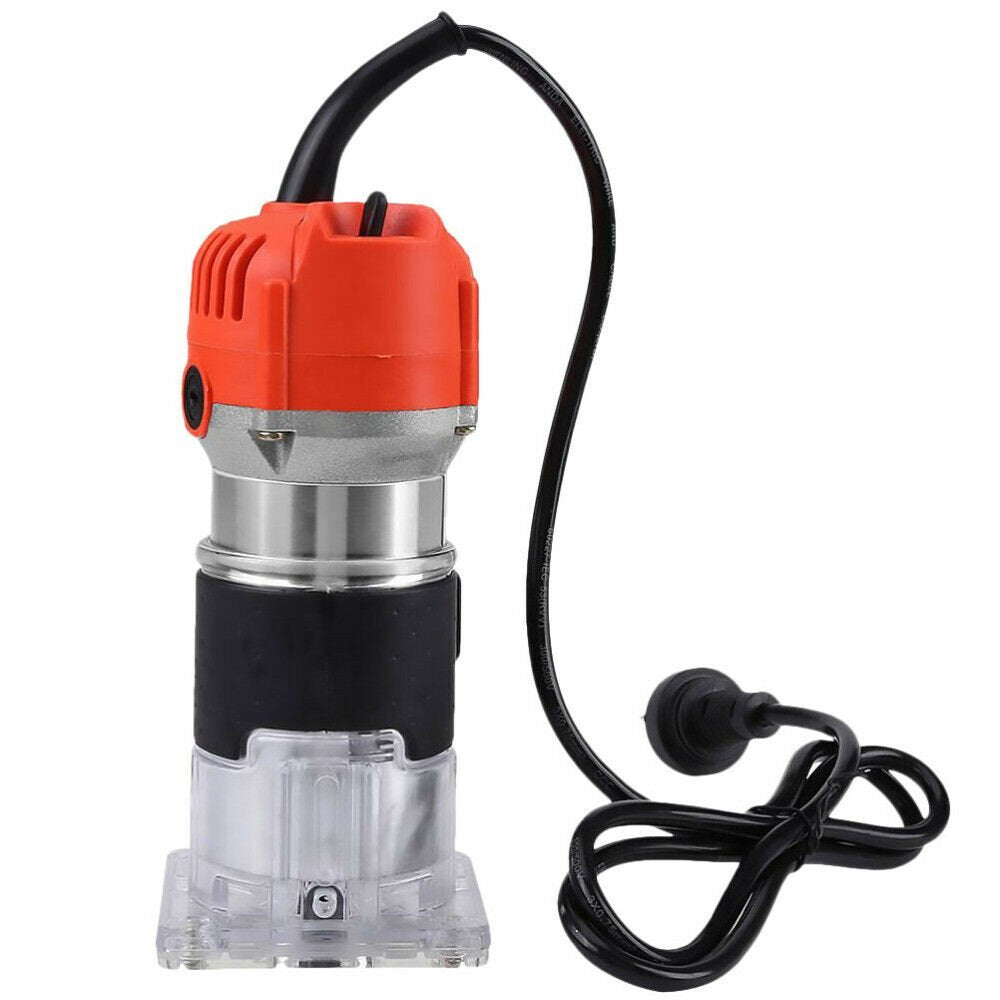 Electric Wood Router Tool Woodworking Polishing Trimmer 800W image 1
