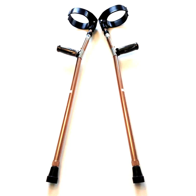 Adjustable Walking Forearm Crutches image 0