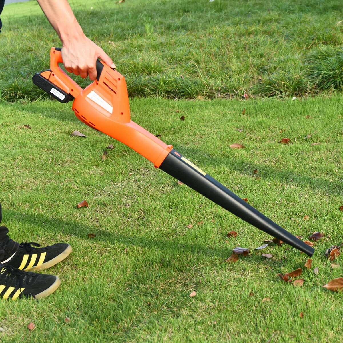 Powerful 20V Cordless Battery Powered Leaf Blower image 0
