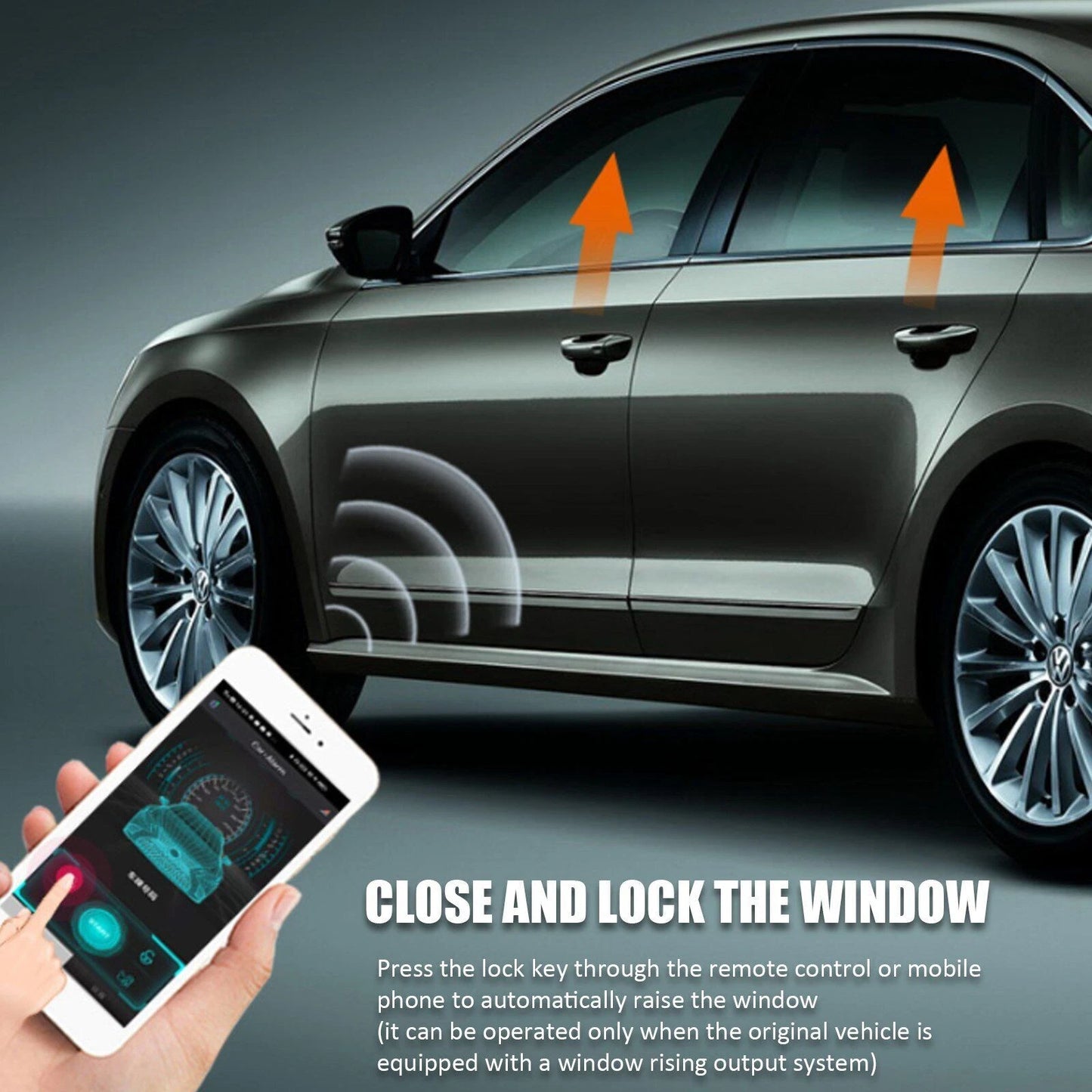 Universal Car Anti Theft Security Alarm System With Remotes image 1