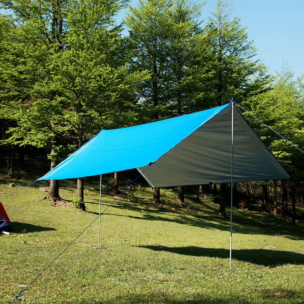 Ultra Lightweight Camping Tarpaulin Rain Tarp Shelter 10' image 0