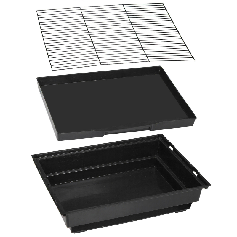 Portable Large Big Bird Cage With Wheels 59" image 4