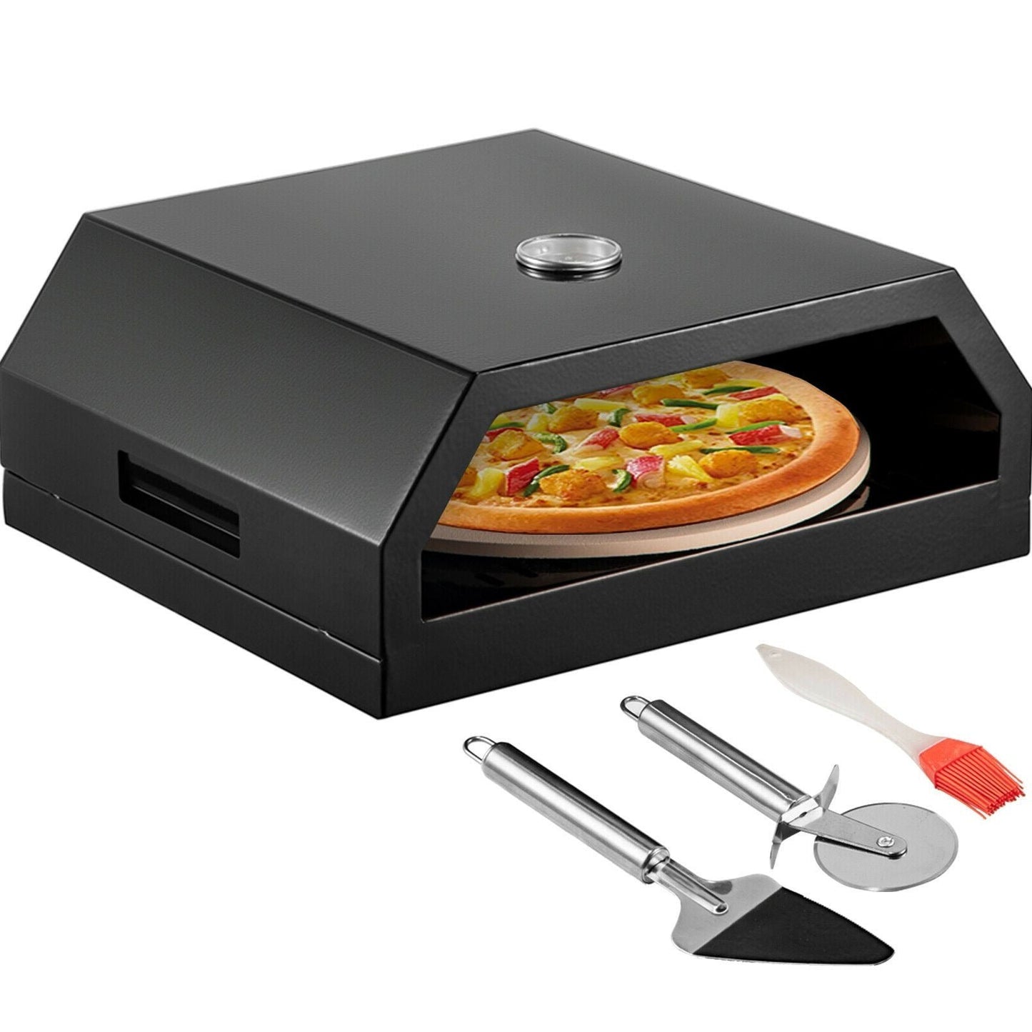Portable Compact Indoor Outdoor Mobile Countertop Pizza Baking Oven image 0