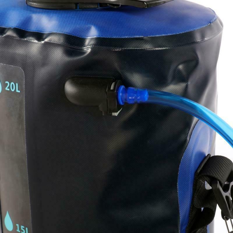 Large Outdoor Camping Solar Shower Bag With Pump image 6