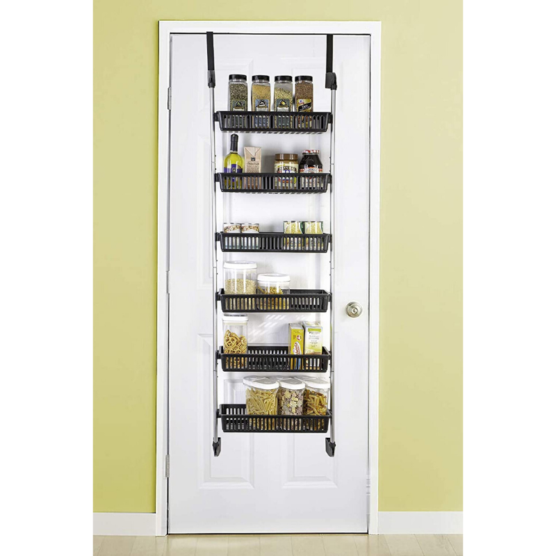 Large Over The Door Kitchen Pantry Spice Organizer Rack image 2