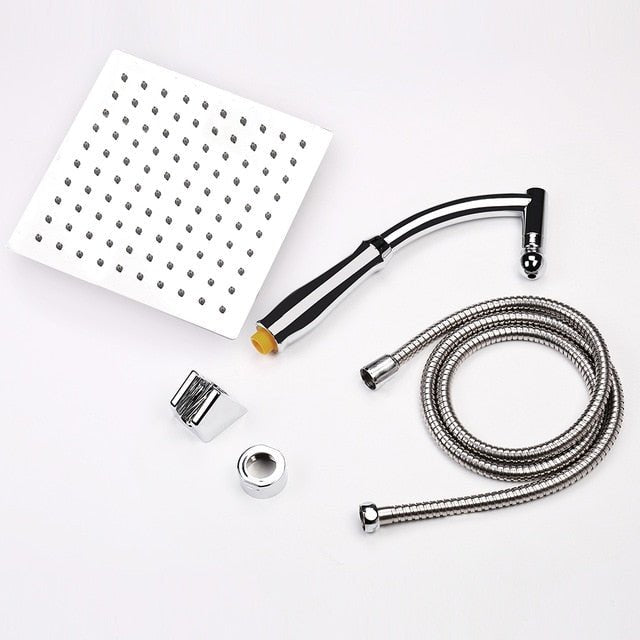 Rainfall Shower Head Square Stainless Steel image 5