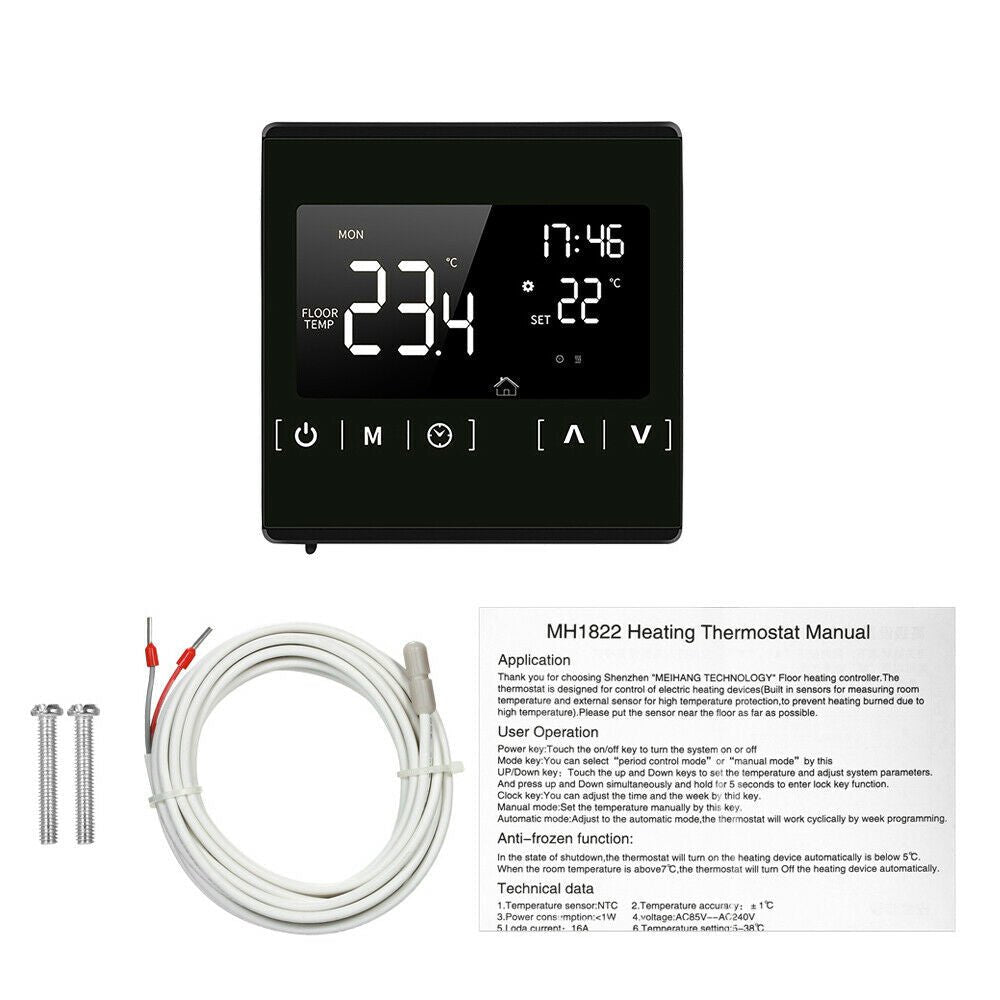 Smart Programmable Home 4 Wire Digital Thermostat image 1