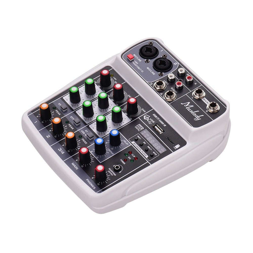 Small Audio Sound Digital USB Mixer 48V image 3