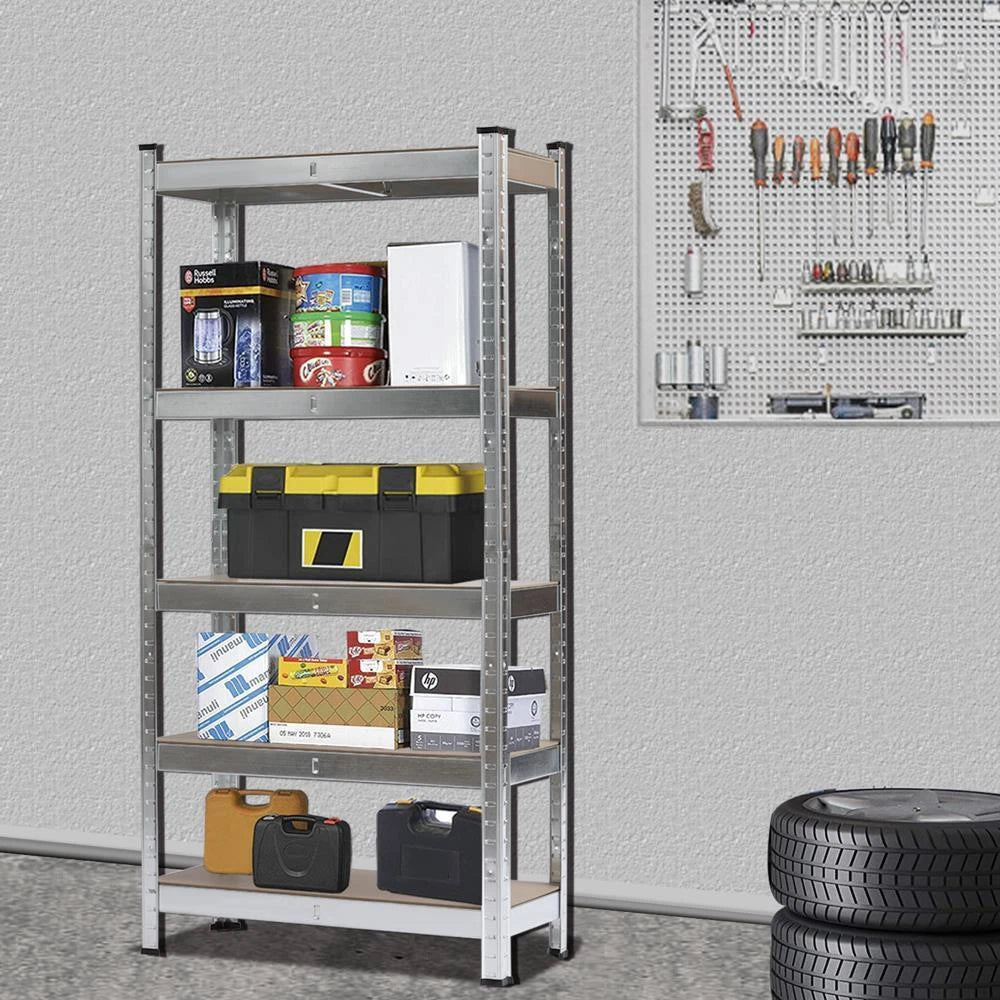 5-Tier Heavy Duty Storage Shelf Organizer Rack image 6