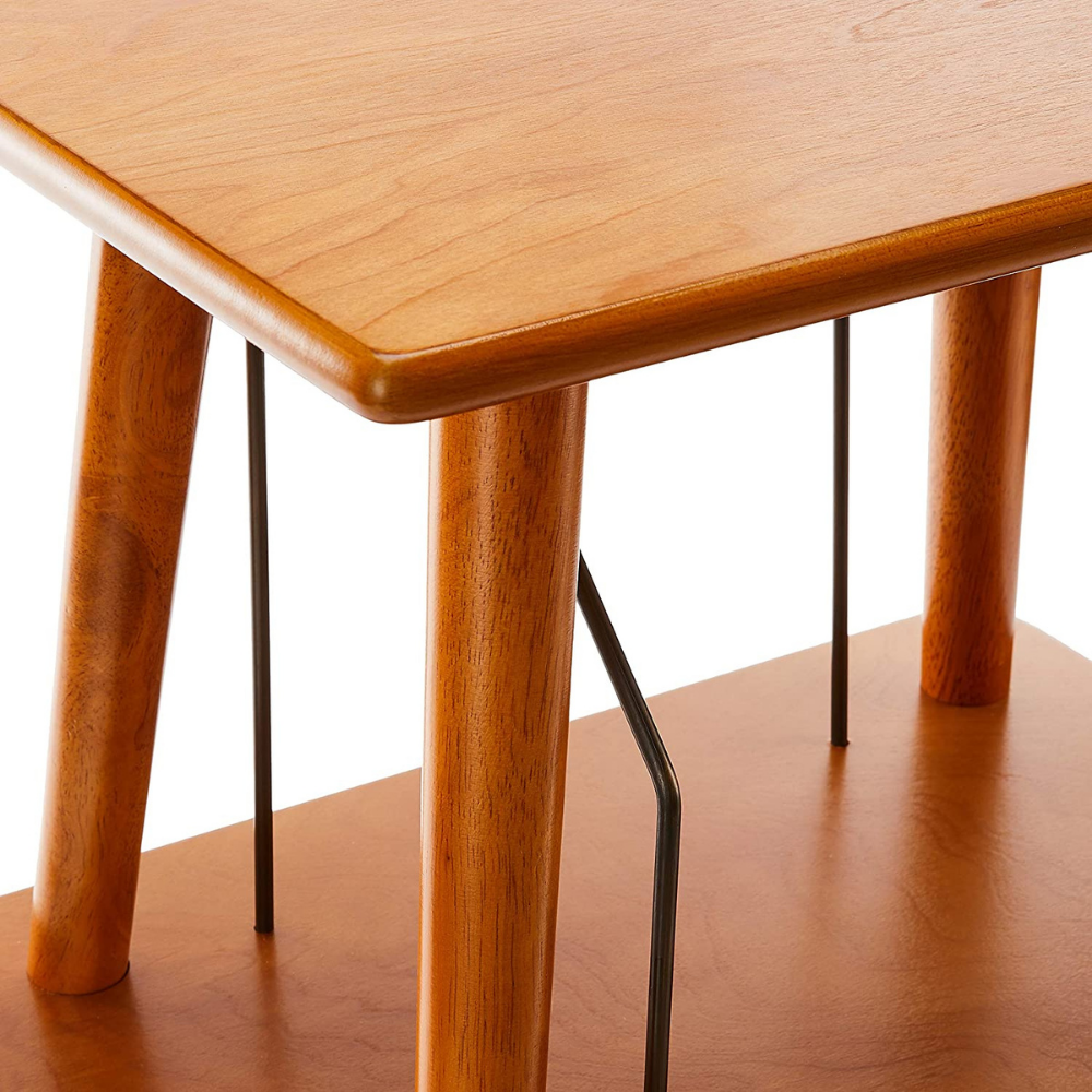 Premium Vinyl Record Player Shelf Storage Stand image 4