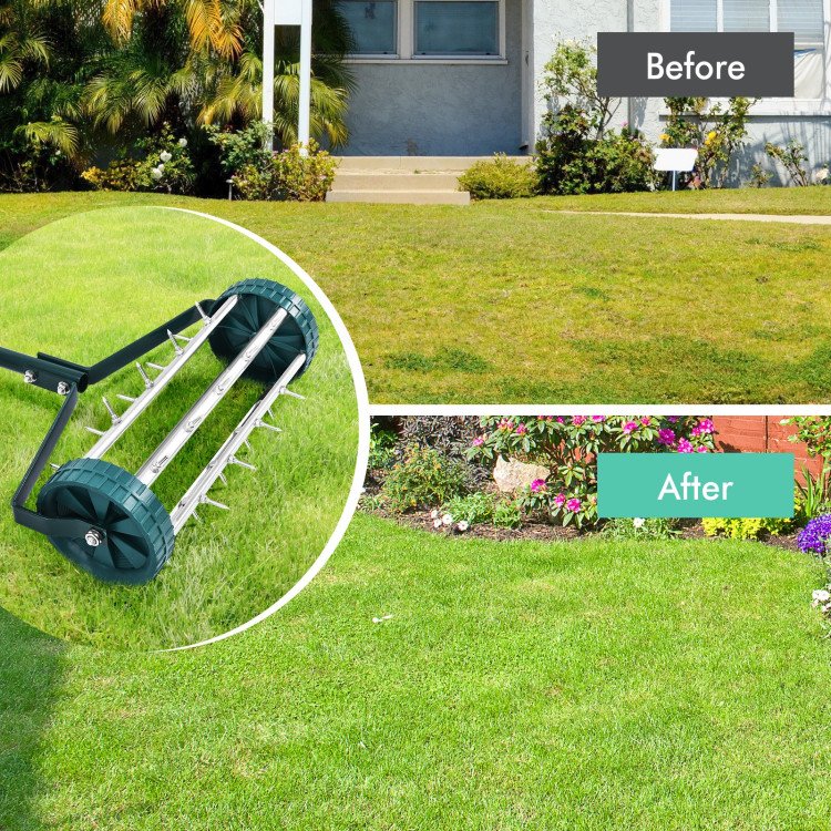 Heavy Duty Manual Lawn Spike Soil Aerator image 4