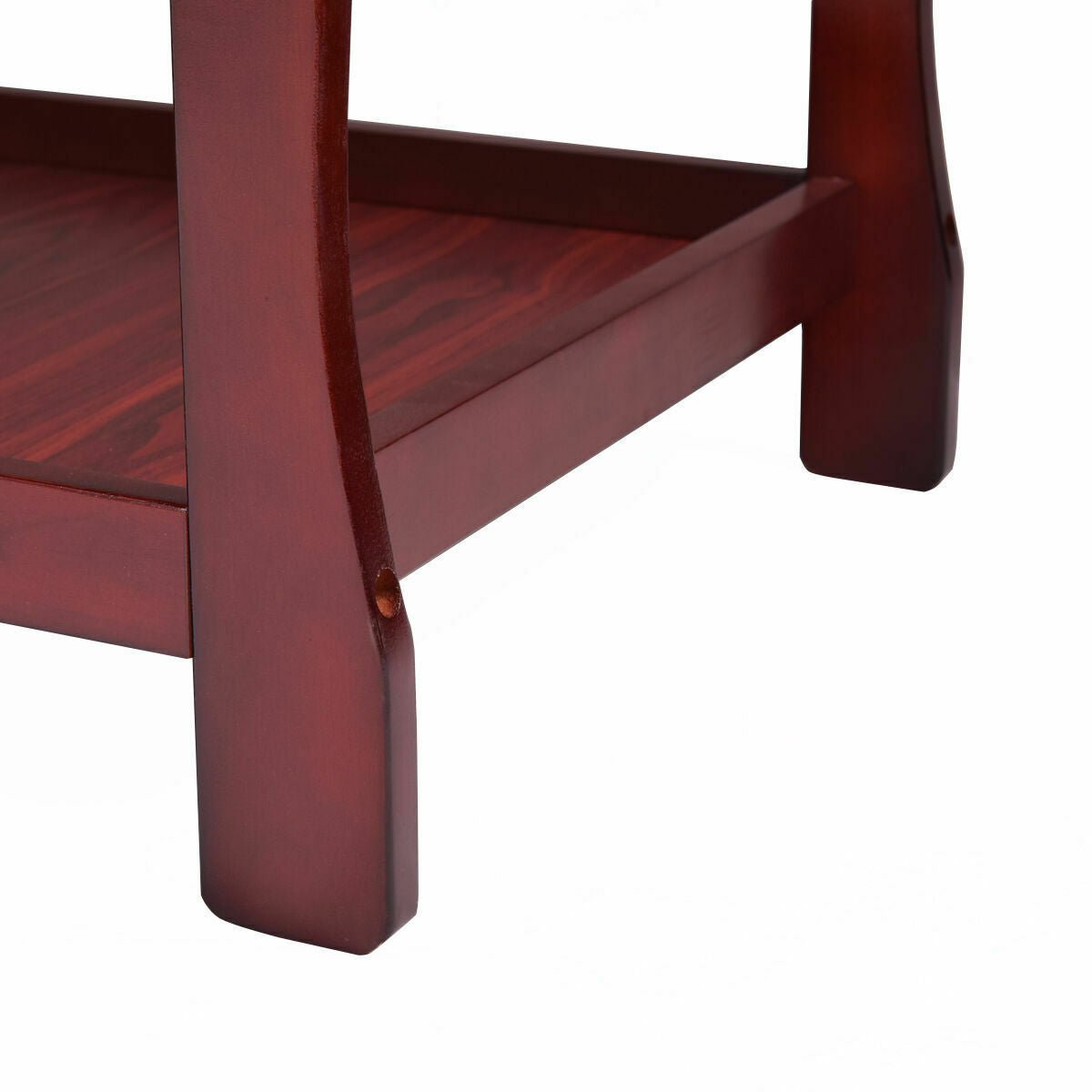 Wooden Baby Diaper Changing Station Storage Table image 4