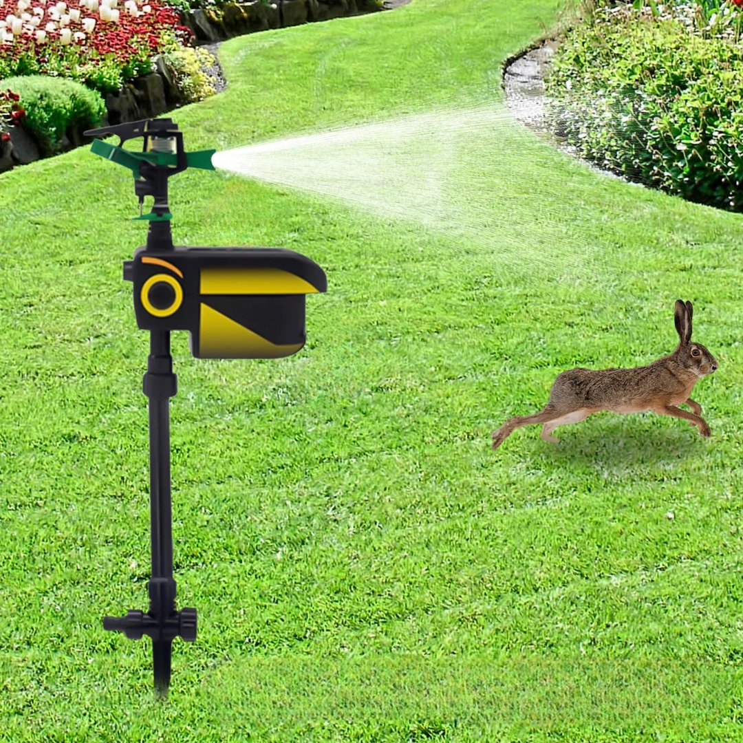 Automatic Motion-Activated Animal Repellent Garden Sprinkler image 0