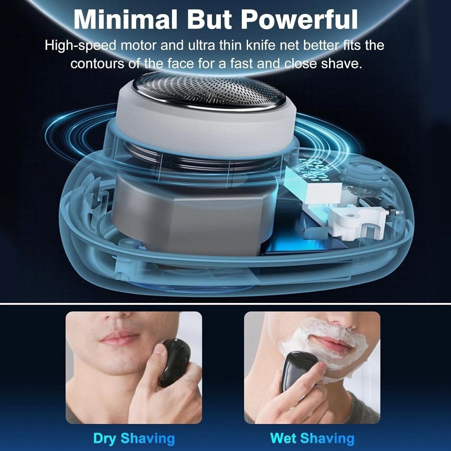 Portable USB Mini Electric Shaver pocket size image 8