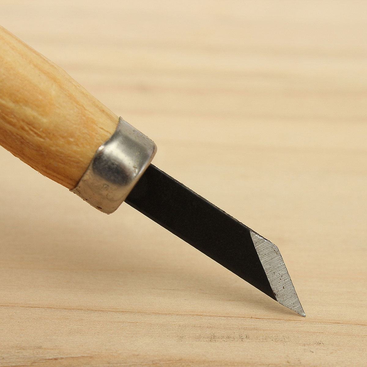 Wood Carving Chisel Knife Set 10 Pcs image 3
