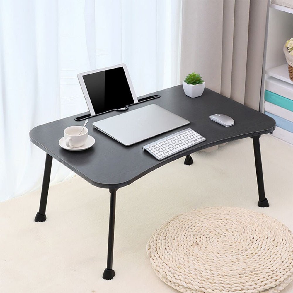 Premium Large Laptop Bed Table Desk Tray Stand image 0