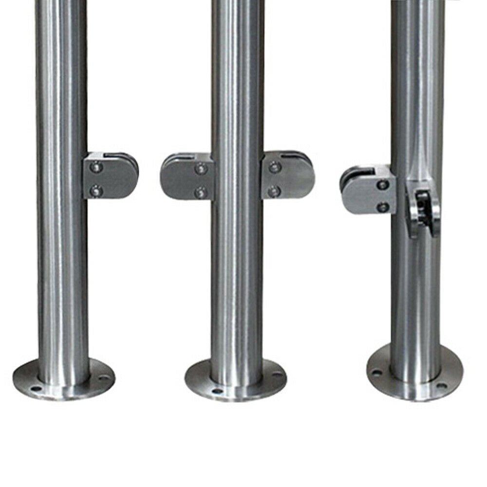 Stainless Steel Glass Balustrade Stair Railing System image 5