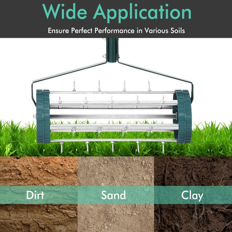 Heavy Duty Manual Lawn Spike Soil Aerator image 5