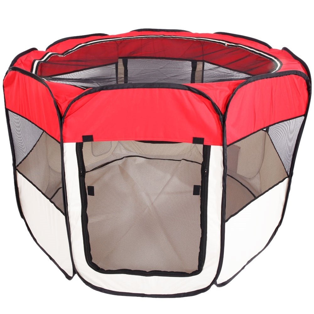 Portable Indoor Dog And Cat Playpen Kennel 35" image 2