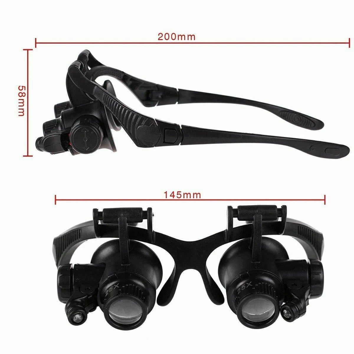 Premium Wearable Lighted Magnifying Eyeglasses image 2