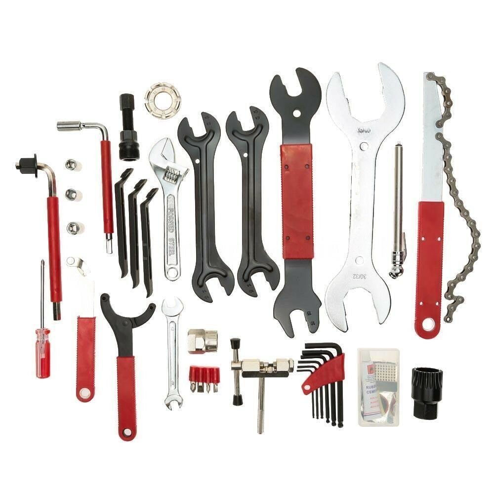 Ultimate Universal Bike Repair Tool Kit 46 pcs image 0