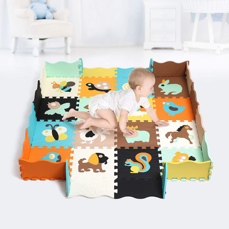 Large Crawling Floor Baby Foam Play Mat image 0