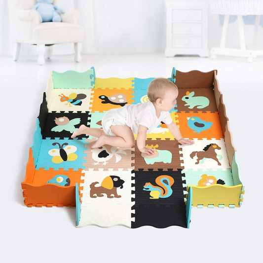Large Crawling Floor Baby Foam Play Mat image 0