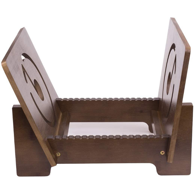 Modern Macrame Vinyl Record Holder Storage Stand image 3