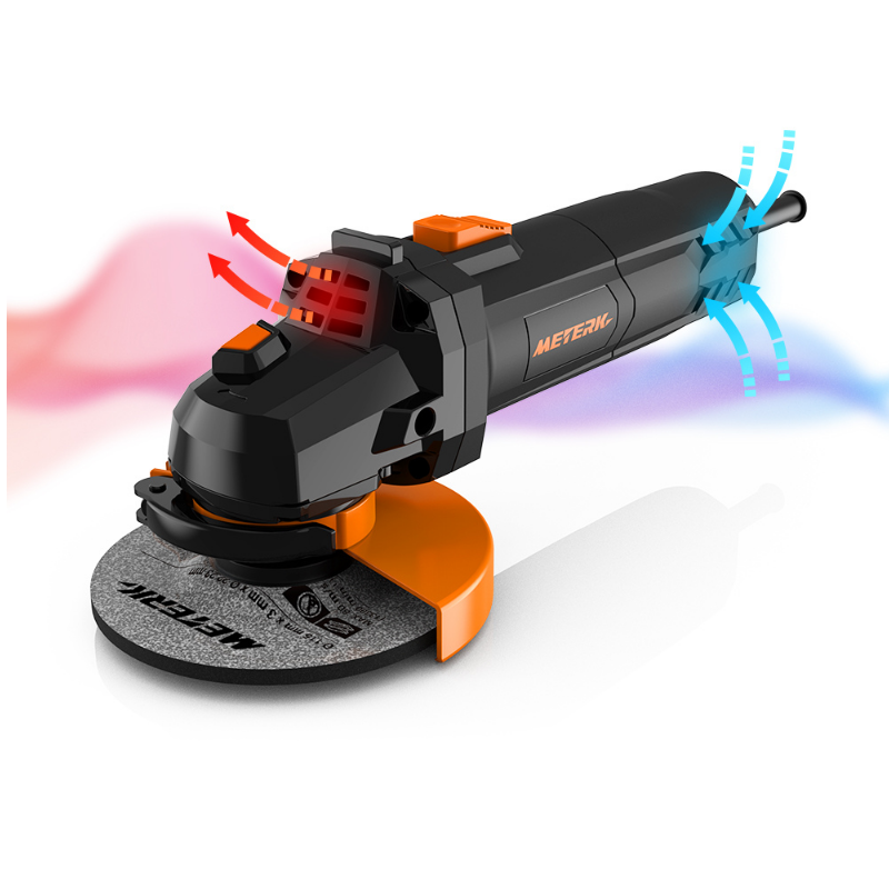 Portable Handheld Cordless Angle Grinder 4-1/2 in image 3