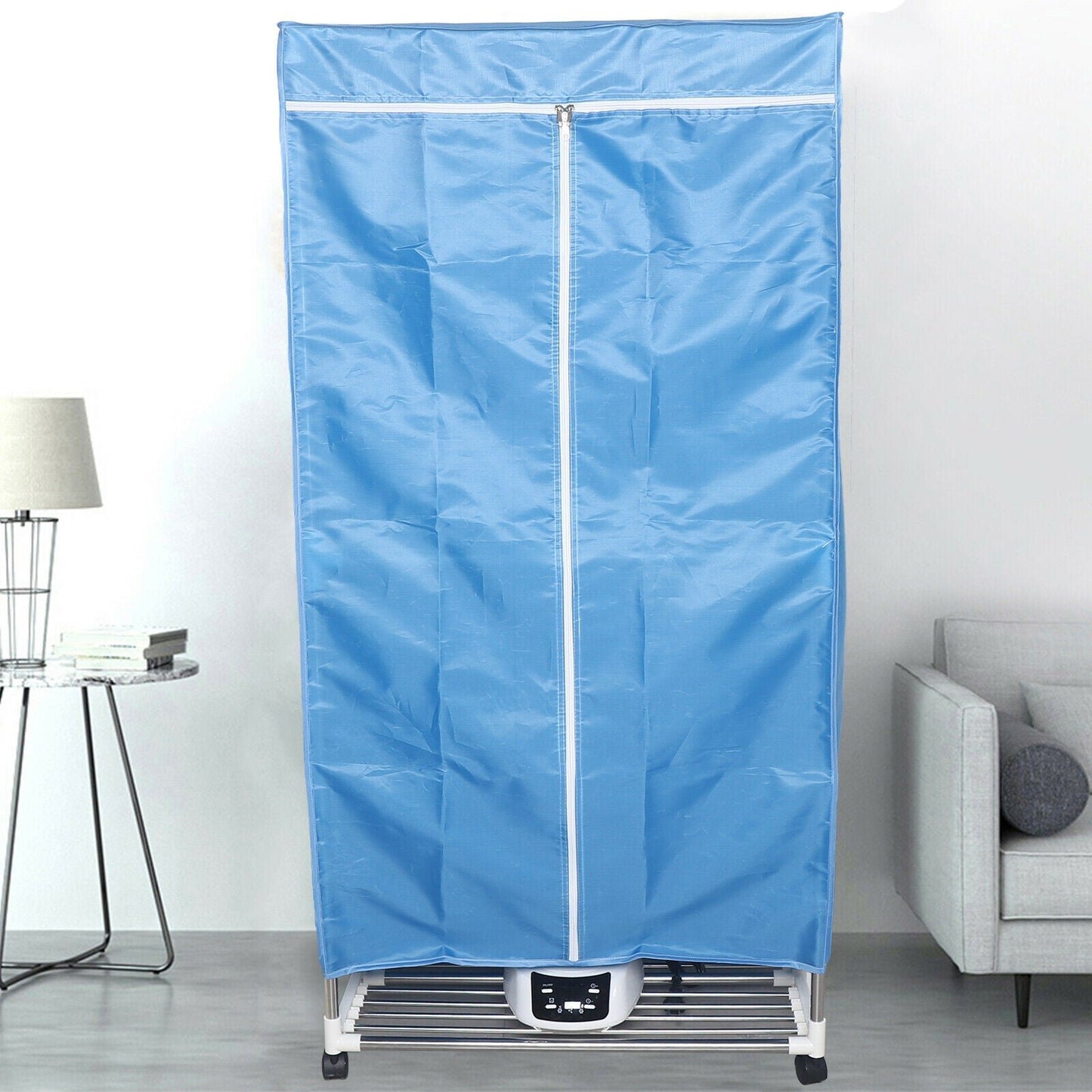 Powerful Freestanding Portable Electric Ventless Clothes Dryer 1500W image 0