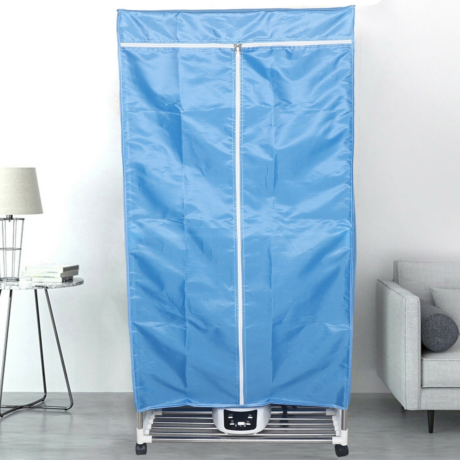 Powerful Freestanding Portable Electric Ventless Clothes Dryer 1500W image 0