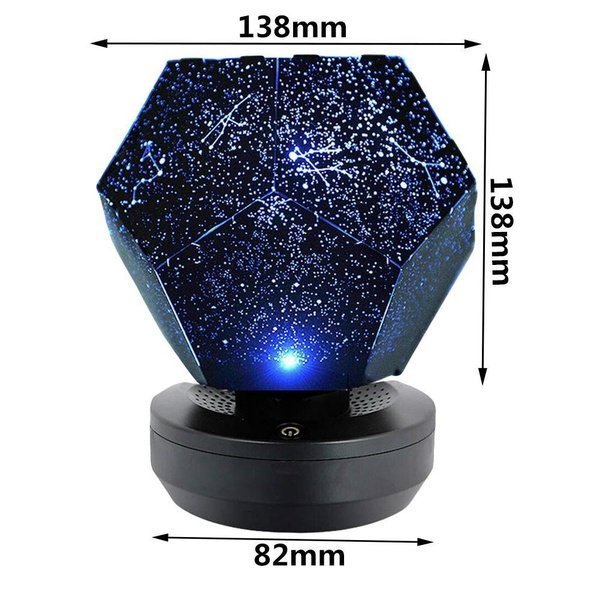 Realistic Constellation Night Sky Galaxy Star Light Projector image 6