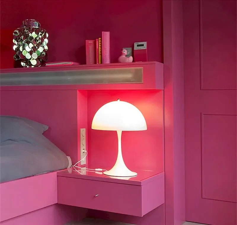 Retro Danish Table Lamp/ Floor Lamp - Iconic Mushroom Design for Modern Spaces image 1