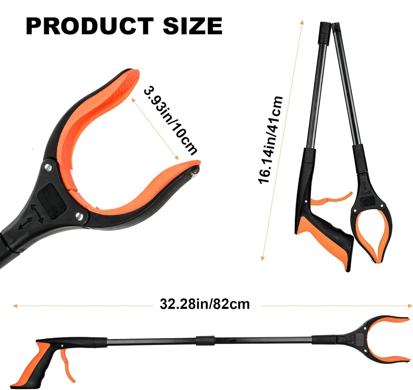 32’’ Grabber Pick Up Reaching Tool image 5